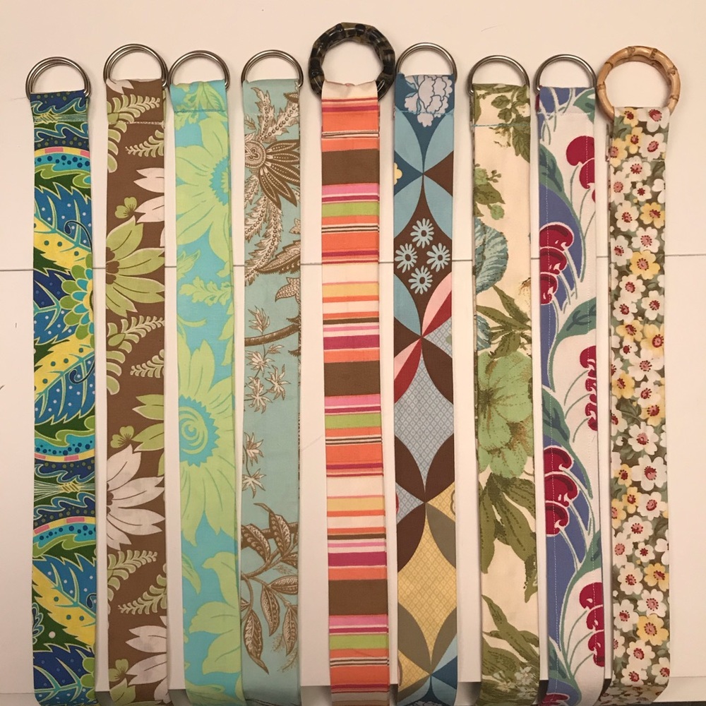D Ring fabric belts